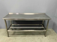 Rvs werktafel 1800x700x940 cm