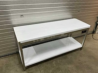 Rvs werktafel 180x60cm - afbeelding 3 van  5