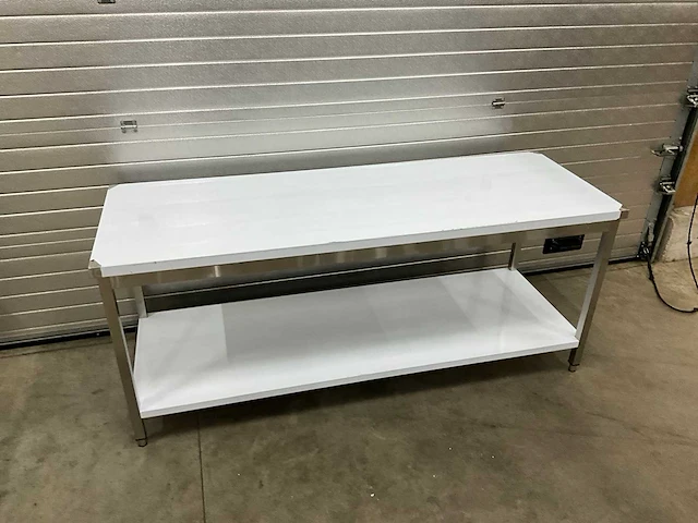 Rvs werktafel 200x70cm (4x) - afbeelding 3 van  6