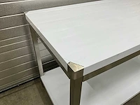 Rvs werktafel 200x70cm (4x) - afbeelding 4 van  6