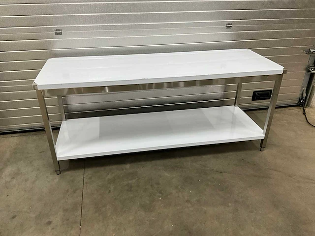 Rvs werktafel 200x70cm (4x) - afbeelding 2 van  6