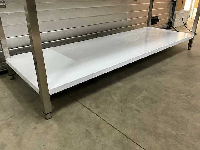 Rvs werktafel 200x70cm (4x) - afbeelding 5 van  6