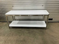Rvs werktafel 200x70cm - afbeelding 2 van  5
