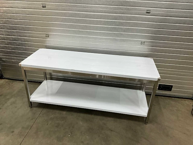 Rvs werktafel 200x70cm - afbeelding 3 van  5