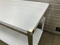 Rvs werktafel 200x70cm - afbeelding 4 van  5
