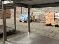 Rvs werktafel 200x70x86 - afbeelding 2 van  2