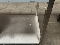 Rvs werktafel 200x70x86 - afbeelding 2 van  3