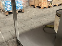 Rvs werktafel 200x70x86 - afbeelding 3 van  3