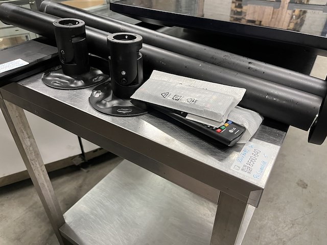 Rvs werktafel 220x70x89 cm - afbeelding 4 van  5