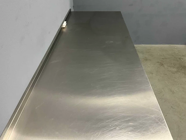 Rvs werktafel 220x80x76 cm - afbeelding 5 van  10