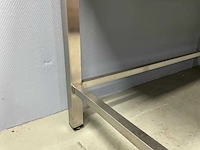 Rvs werktafel 220x80x76 cm - afbeelding 8 van  10