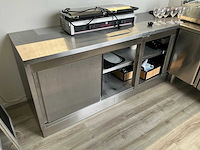 Rvs werktafel 2500 x 700 x 900 - afbeelding 1 van  1