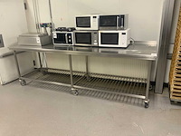 Rvs werktafel (2x) - afbeelding 2 van  3