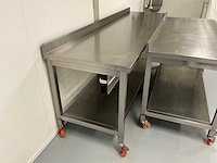 Rvs werktafel (2x) - afbeelding 3 van  3