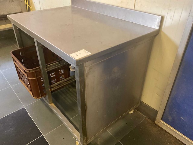 Rvs werktafel (2x) - afbeelding 3 van  10