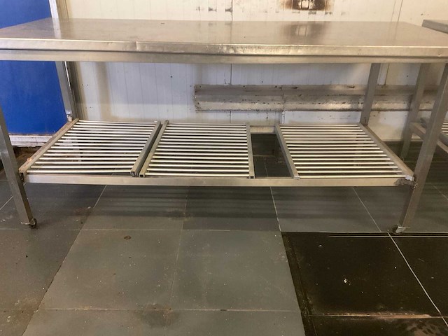 Rvs werktafel (2x) - afbeelding 3 van  6