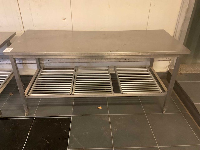Rvs werktafel (2x) - afbeelding 4 van  6