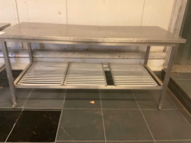 Rvs werktafel (2x) - afbeelding 5 van  6