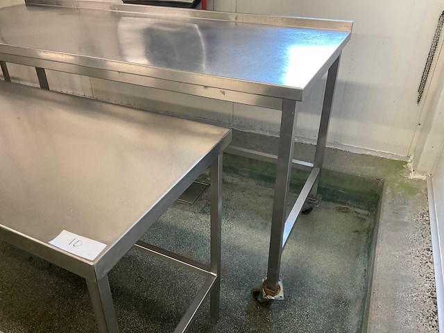 Rvs werktafel (2x) - afbeelding 3 van  3