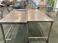 Rvs werktafel (2x) - afbeelding 2 van  3
