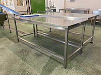 Rvs werktafel (2x) - afbeelding 3 van  3