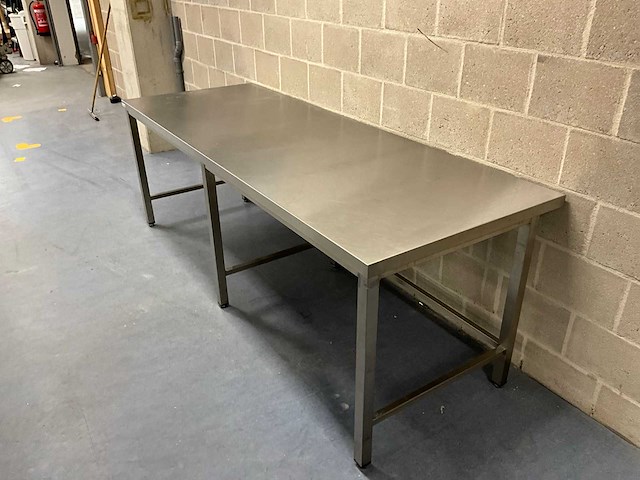 Rvs werktafel (2x) - afbeelding 3 van  4