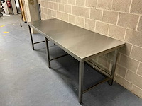 Rvs werktafel (2x) - afbeelding 3 van  4