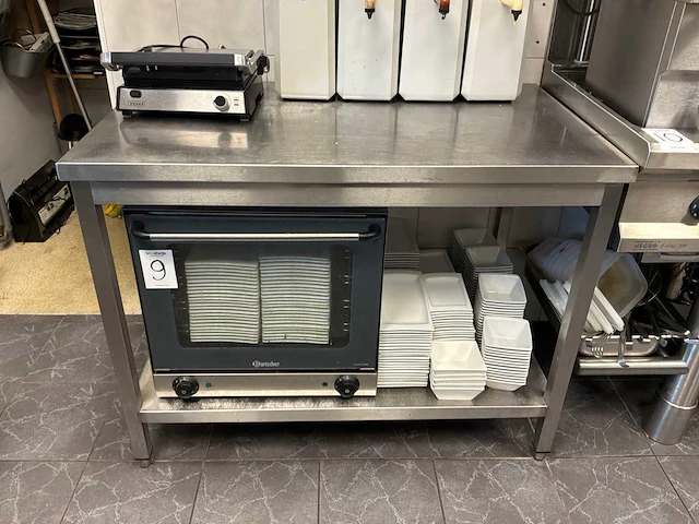 Rvs werktafel (2x) - afbeelding 2 van  3