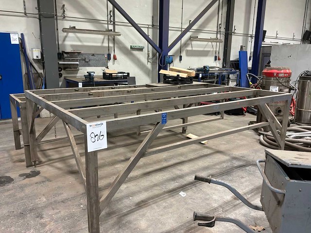 Rvs werktafel (2x) - afbeelding 2 van  4