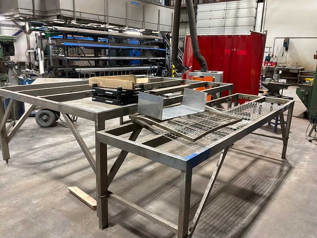 Rvs werktafel (2x) - afbeelding 4 van  4