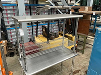 Rvs werktafel (2x) - afbeelding 2 van  3