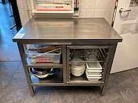 Rvs werktafel (2x) - afbeelding 3 van  3