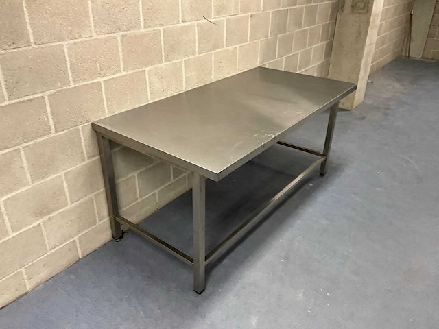 Rvs werktafel (3x) - afbeelding 2 van  3