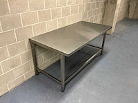 Rvs werktafel (3x) - afbeelding 2 van  3