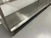 Rvs werktafel (420 cm) - afbeelding 4 van  8