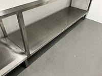 Rvs werktafel (420 cm) - afbeelding 5 van  8