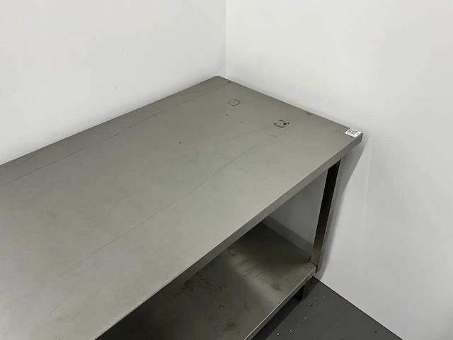 Rvs werktafel (420 cm) - afbeelding 9 van  10