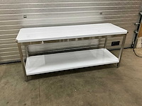 Rvs werktafel (4x) - afbeelding 1 van  6