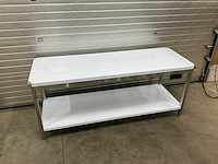 Rvs werktafel (4x) - afbeelding 3 van  6