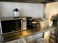 Rvs werktafel en stelling - afbeelding 4 van  6