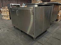 Rvs werktafel frame zonder blad - afbeelding 2 van  5