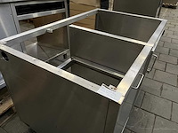 Rvs werktafel frame zonder blad - afbeelding 4 van  5