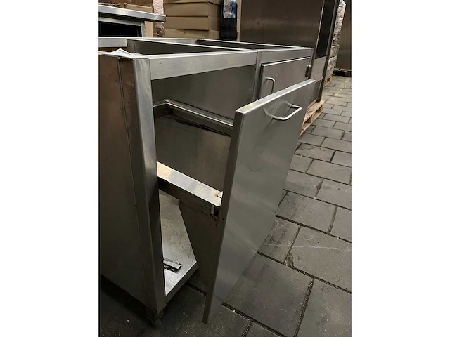 Rvs werktafel frame zonder blad - afbeelding 5 van  5