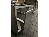 Rvs werktafel frame zonder blad - afbeelding 5 van  5