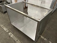 Rvs werktafel frame zonder blad - afbeelding 4 van  4