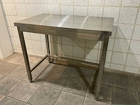 Rvs werktafel h.84 x b.100 x d. 60 cm - afbeelding 1 van  1
