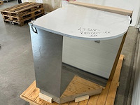 Rvs werktafel halfrond ( 2-delig ) - afbeelding 5 van  6