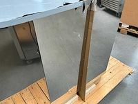 Rvs werktafel halfrond ( 2-delig ) - afbeelding 6 van  6