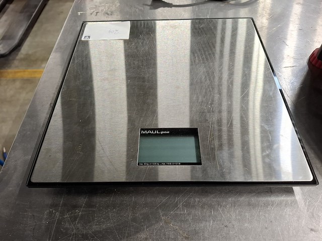 Rvs werktafel met 3x weegschaal - afbeelding 3 van  6