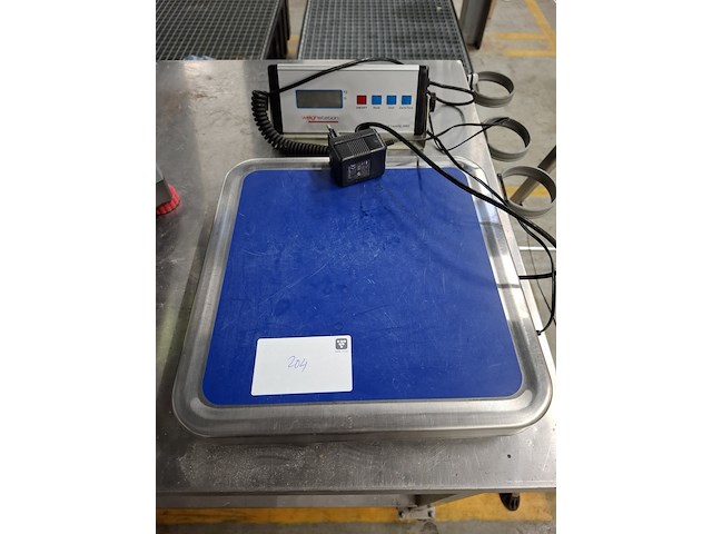 Rvs werktafel met 3x weegschaal - afbeelding 5 van  6